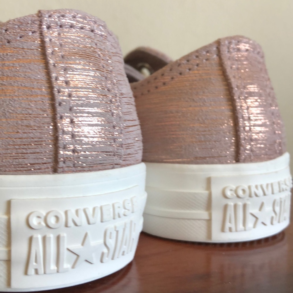 ALL STAR OX DIFFUSED TAUPE CONVERSE SNEAKER - Picture 4 of 7